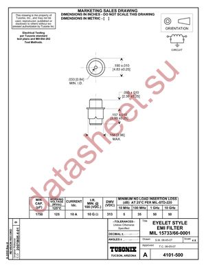 M15733/66-0001 datasheet  